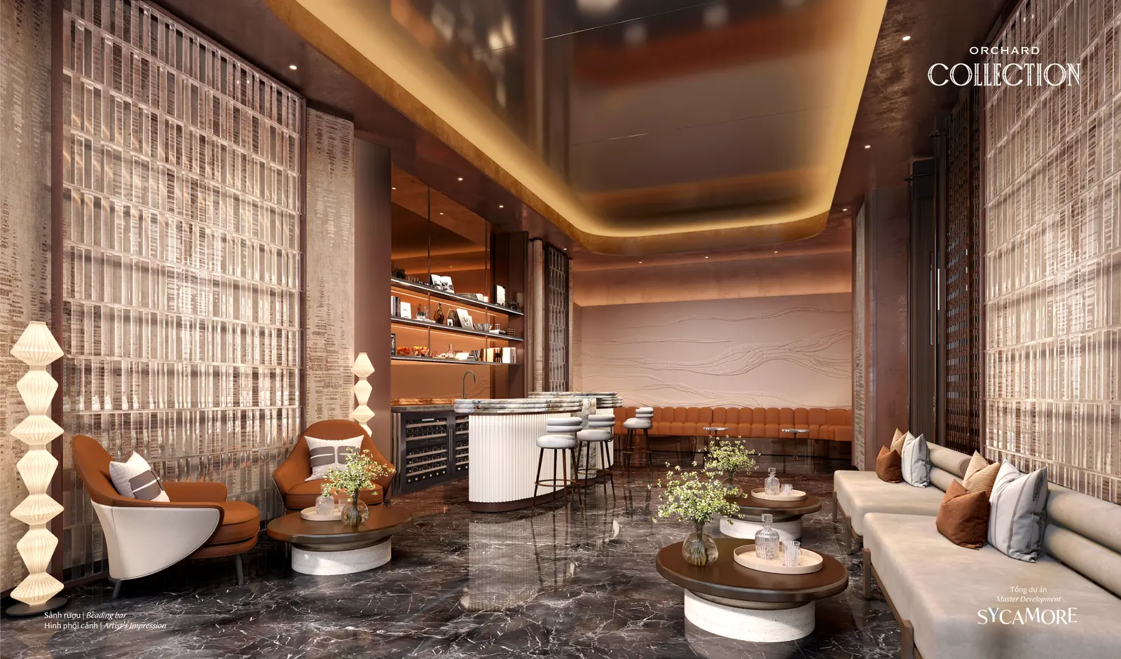 Sảnh rượu Beading Bar