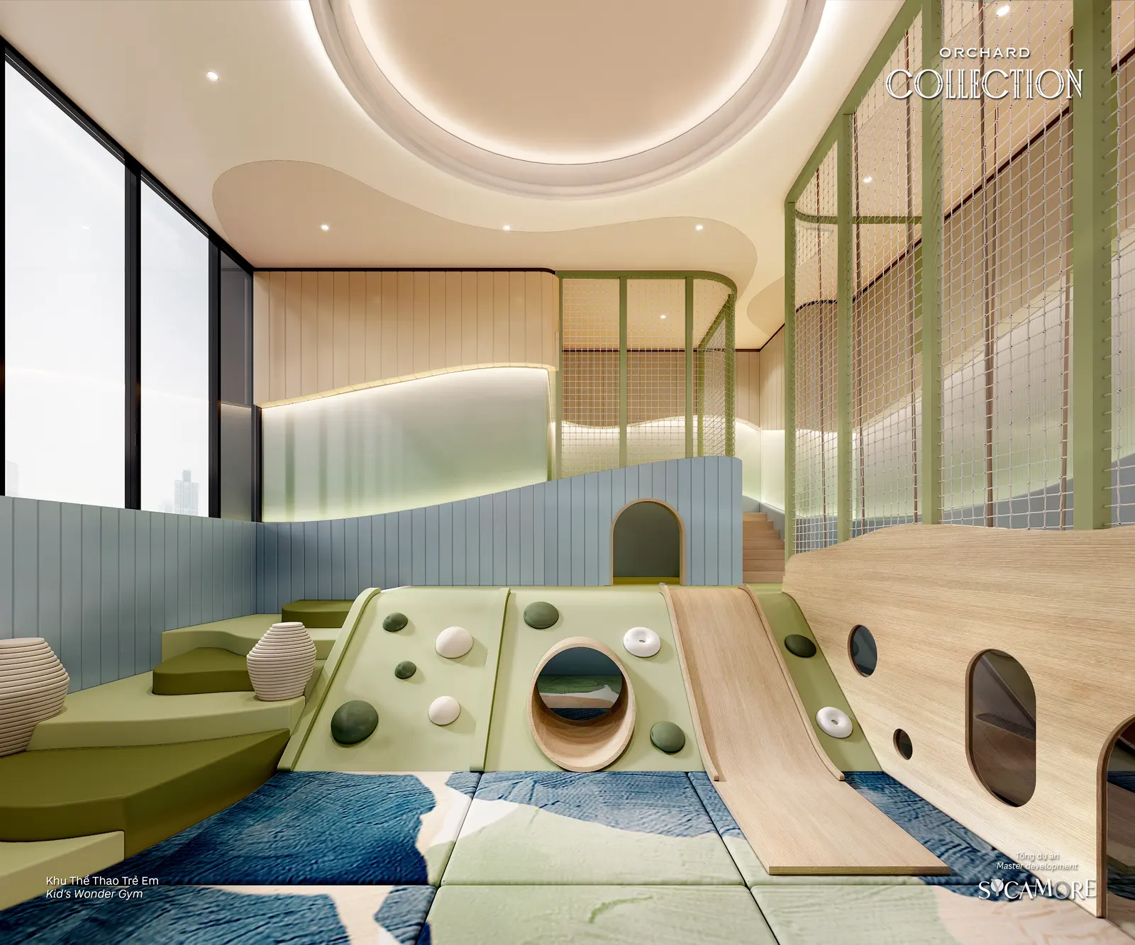 Khu thể thao trẻ em Kid's WonderGym