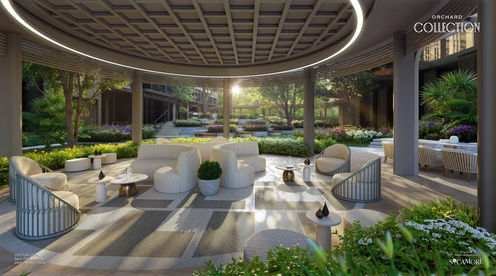 Sảnh tiệc Couture Pool House