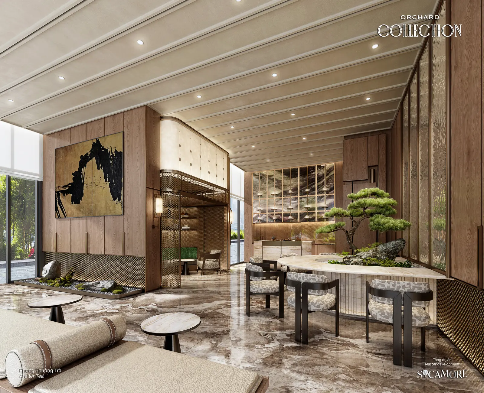 Phòng thưởng trà Atelier Tea